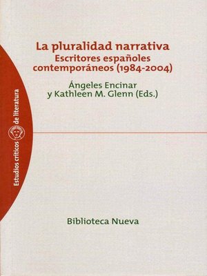 cover image of La pluralidad narrativa